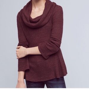 Anthropologie postmark Maurisa cowl neck thermal